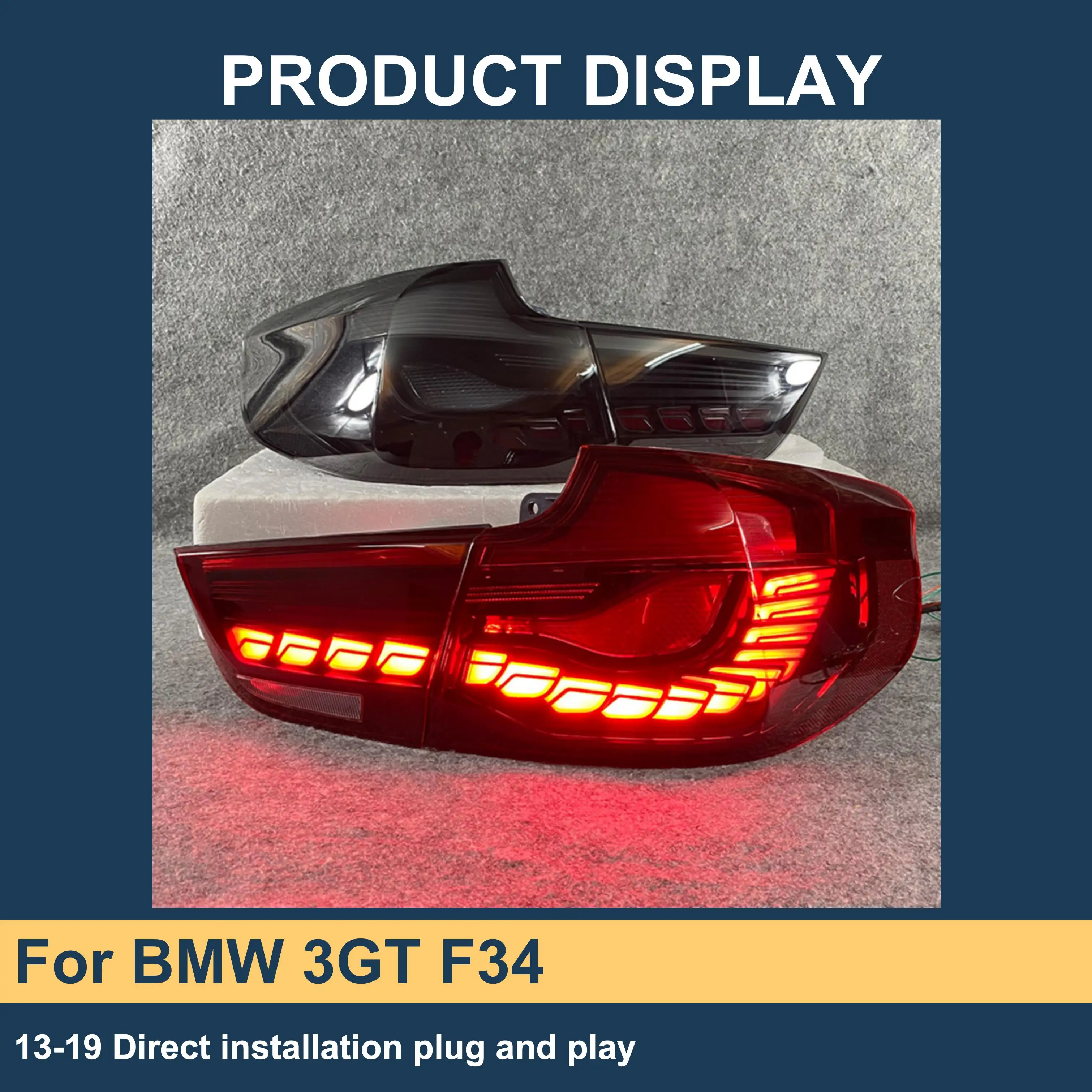 J ONE Custom Car Accessories GTS Tail Lights For BMW 3GT F34 2013-2019 For Bmw F34 Tail Light
J ONE Custom Car Accessories GTS Tail Lights For BMW 3GT F34 2013-2019 For Bmw F34 Tail Light