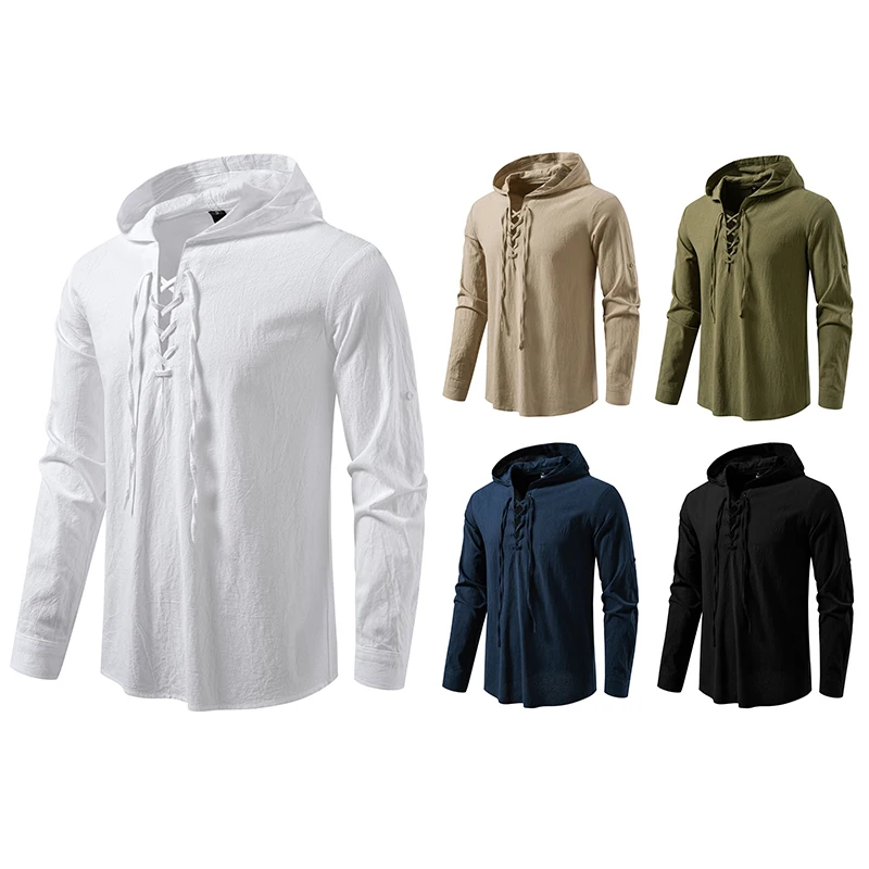 Men Long Sleeve Shirts Drawstring Style Mens Dress Shirts Hoody Casual Male Clothes Chemise Hemd Homme Hoodie Shirt H264
Men Long Sleeve Shirts Drawstring Style Mens Dress Shirts Hoody Casual Male Clothes Chemise Hemd Homme Hoodie Shirt H264