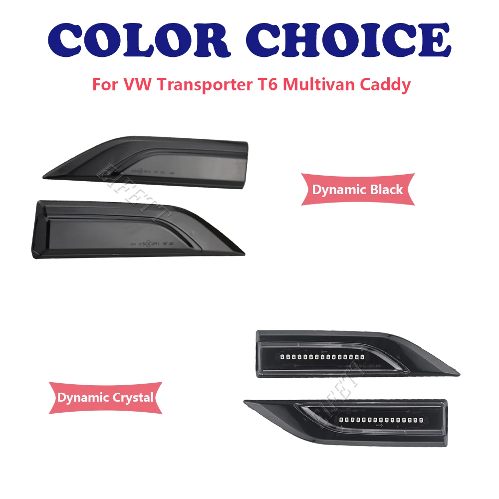 New 2 Pieces For VW Transporter T6 Multivan Caddy 2015-2019 Led Dynamic Side Marker Turn Signal Light Sequential Blinker Light
New 2 Pieces For VW Transporter T6 Multivan Caddy 2015-2019 Led Dynamic Side Marker Turn Signal Light Sequential Blinker Light