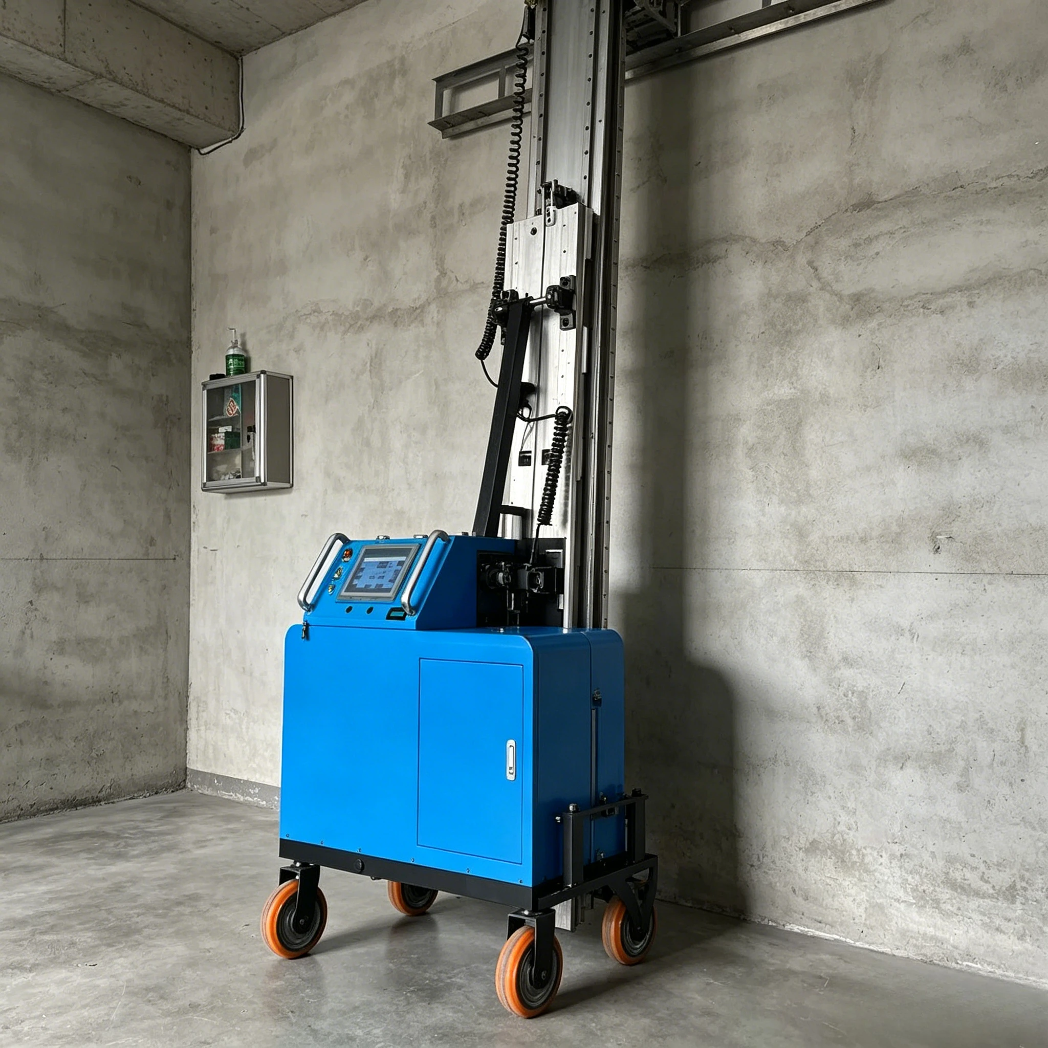 Customized Mobile Rendering Machine Automatic Wall Plastering and Cement Spray for Wall Rendering Wiping Machine
Customized Mobile Rendering Machine Automatic Wall Plastering and Cement Spray for Wall Rendering Wiping Machine