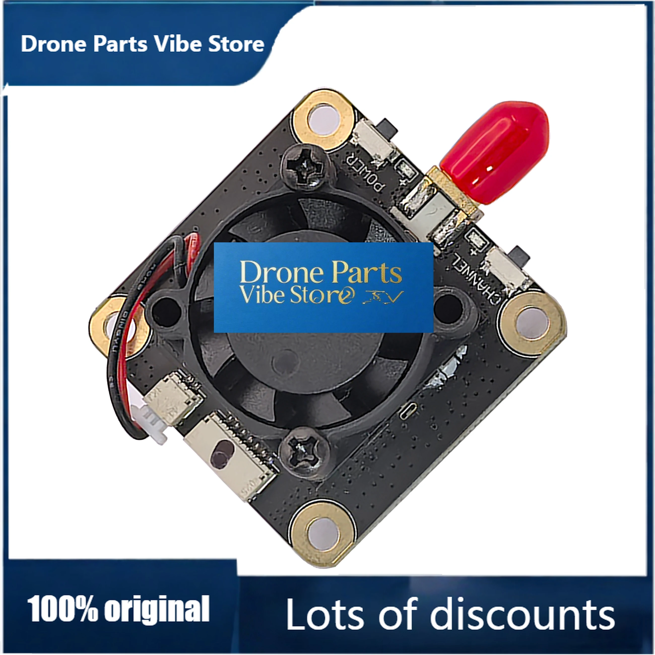 Drone PartsFlytoFPV 1.2G 1.3G 5.5W 9CH VTX Wireless Analog Long-distance FPV Video Transmitter Crossover Machine Transmission A
Drone PartsFlytoFPV 1.2G 1.3G 5.5W 9CH VTX Wireless Analog Long-distance FPV Video Transmitter Crossover Machine Transmission A