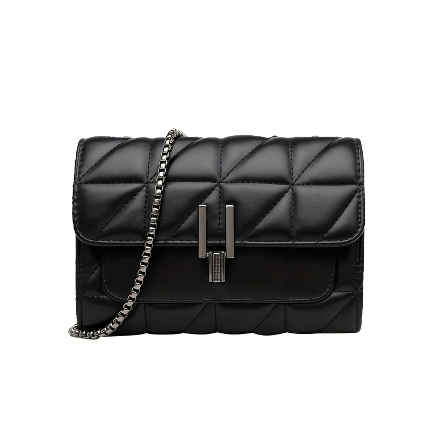 Mini Fashion Quilted Crossbody Bag, Classic Flap Shoulder Bag, Women's Elegant Handbag
Mini Fashion Quilted Crossbody Bag, Classic Flap Shoulder Bag, Women's Elegant Handbag