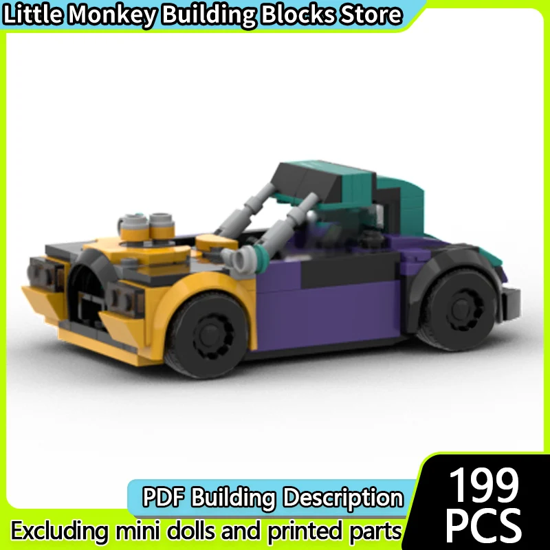Speed Racing Car Model MOC Building Bricks Classic Modified Car Modular Technology Children Holiday Gifts Assemble Toys Suit
Speed Racing Car Model MOC Building Bricks Classic Modified Car Modular Technology Children Holiday Gifts Assemble Toys Suit
