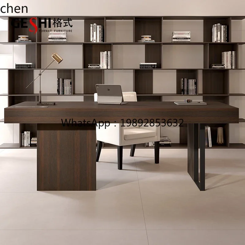 7BGZadvanced design desk minimalist small apartment study modern solid wood boss office computer desk
7BGZadvanced design desk minimalist small apartment study modern solid wood boss office computer desk