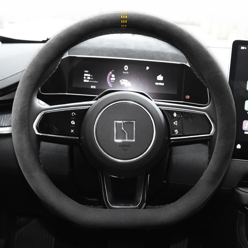 For ZEEKR 001 X 007 009 Non-Slip Four Season Universal Suede Steering Wheel Cover Wrap Car Interior Modified Accessory
For ZEEKR 001 X 007 009 Non-Slip Four Season Universal Suede Steering Wheel Cover Wrap Car Interior Modified Accessory