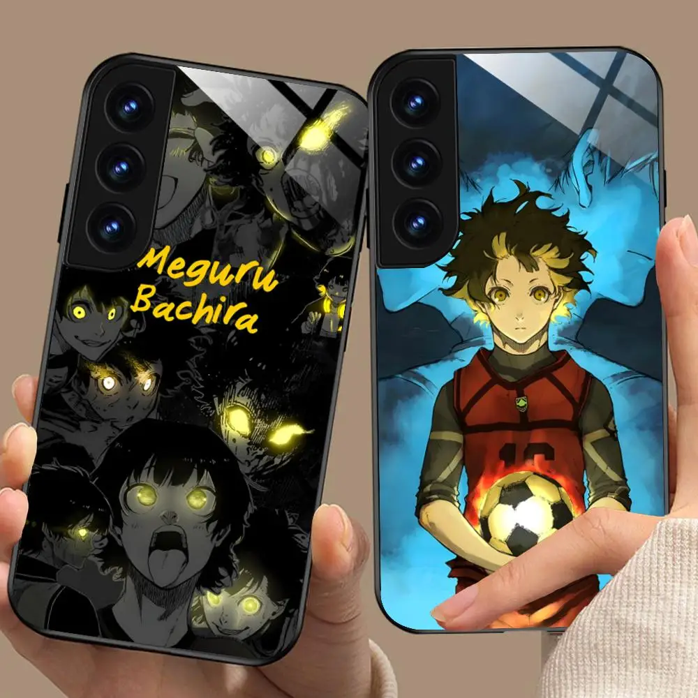 Blue Lock Bachira Meguru Glass Mobile Phone Case for Samsung Galaxy A56 55 54 53 52 51 36 35 34 23 16 15 5G Colorful Cover
Blue Lock Bachira Meguru Glass Mobile Phone Case for Samsung Galaxy A56 55 54 53 52 51 36 35 34 23 16 15 5G Colorful Cover