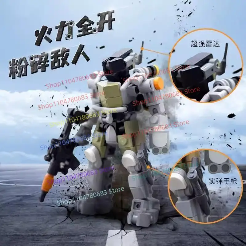 New MOC Military Building Blocks Infantry Exoskeleton Mecha Robot Toy Kids Holiday Gift
New MOC Military Building Blocks Infantry Exoskeleton Mecha Robot Toy Kids Holiday Gift