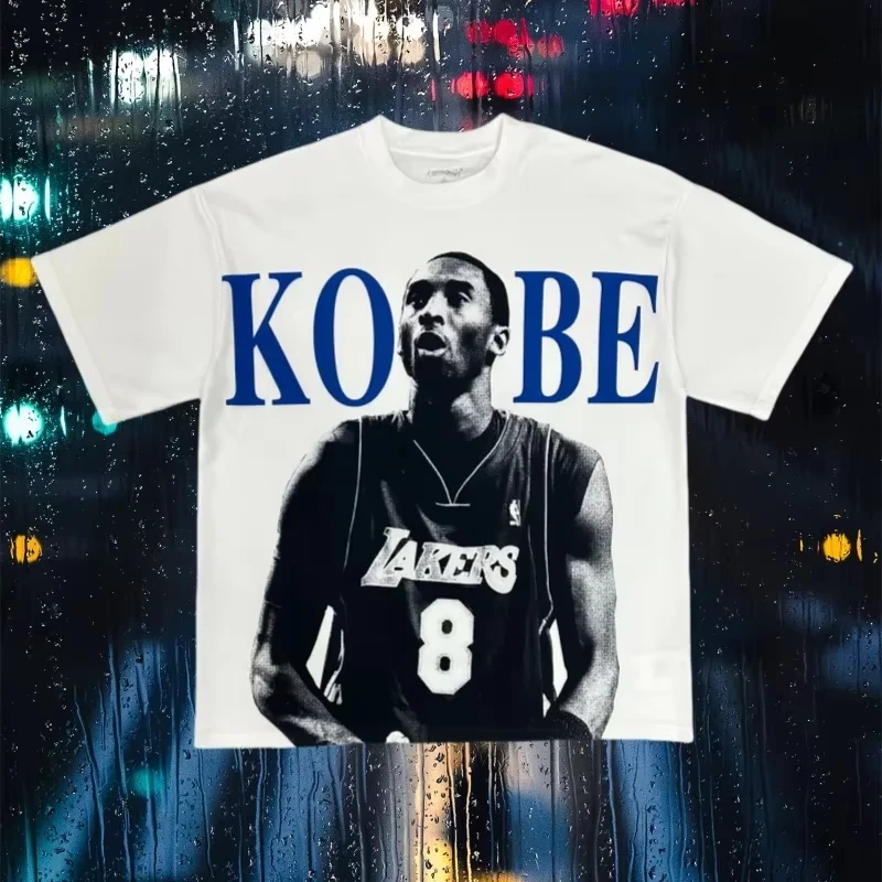 Classic High-quality Basketball Star Printed Short Sleeved T-shirt Cotton Casual Versatile Round Neck Summer Top T-shirt
Classic High-quality Basketball Star Printed Short Sleeved T-shirt Cotton Casual Versatile Round Neck Summer Top T-shirt