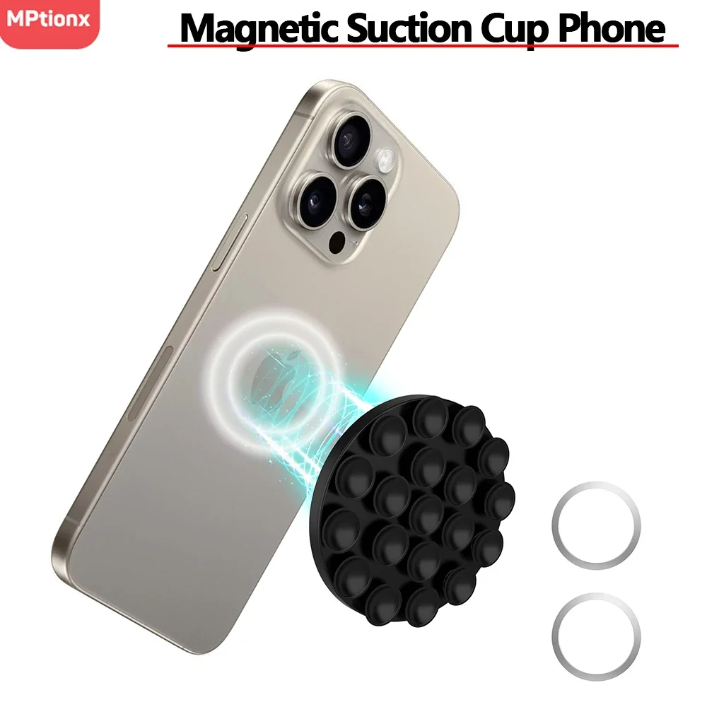 Mptionx Magnetic Suction Cup Phone Mount Silicone Suction Phone Case Grip Stand Holder Hands-Free Mirror Shower Phone Holder Mou
Mptionx Magnetic Suction Cup Phone Mount Silicone Suction Phone Case Grip Stand Holder Hands-Free Mirror Shower Phone Holder Mou