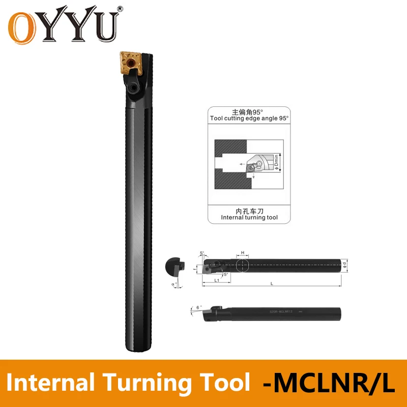 OYYU MCLNR MCLNL S16Q-MCLNR12 S18Q-MCLNR12 S20R-MCLNR12 S25S-MCLNR12 инструмент для внутренней обточки CNC S16Q S20R S25S MCLNR12 Расточная штанга
OYYU MCLNR MCLNL S16Q-MCLNR12 S18Q-MCLNR12 S20R-MCLNR12 S25S-MCLNR12 инструмент для внутренней обточки CNC S16Q S20R S25S MCLNR12 Расточная штанга