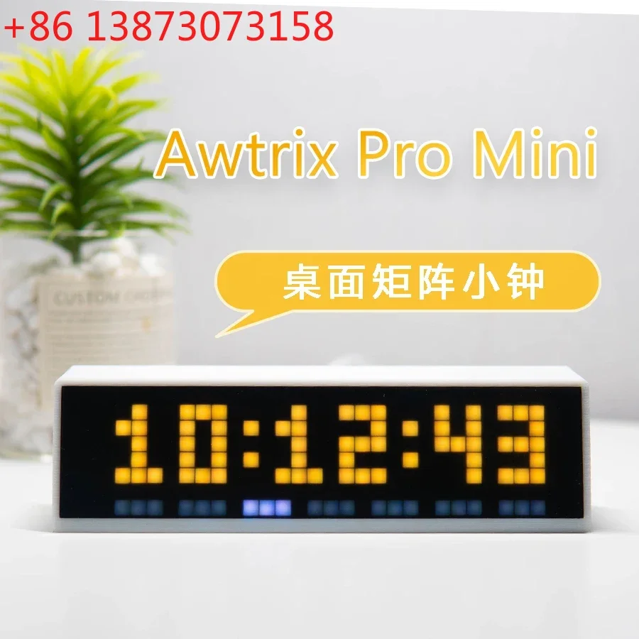 Awtrix Pro Mini Mini Light Panel Ws2812b Light Board 8*32 LED Awtrix Light Awtrix Lamp
Awtrix Pro Mini Mini Light Panel Ws2812b Light Board 8*32 LED Awtrix Light Awtrix Lamp