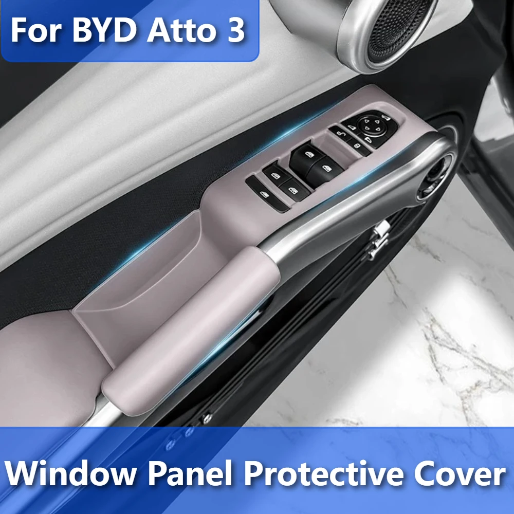 For BYD Atto 3 2022-2025 Car Window Panel Full Cover Silicone Protective Pad Anti-scratch Interior Modification Auto Accessories
For BYD Atto 3 2022-2025 Car Window Panel Full Cover Silicone Protective Pad Anti-scratch Interior Modification Auto Accessories