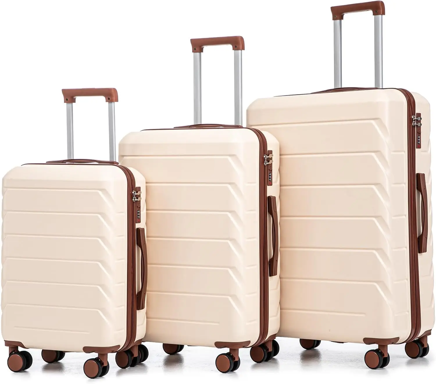 Merax 3 Piece ABS Hardshell Luggage Sets Spinner Wheel Suitcase Suit Case
Merax 3 Piece ABS Hardshell Luggage Sets Spinner Wheel Suitcase Suit Case