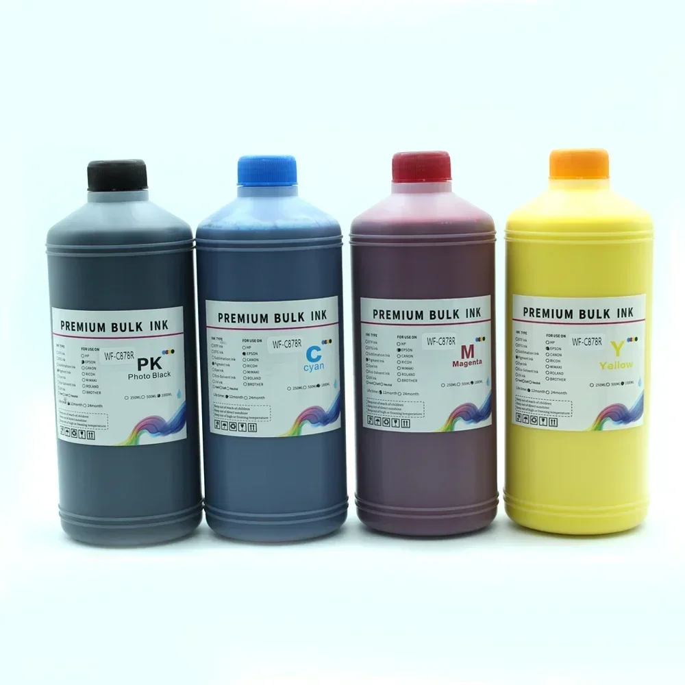 Printer High Speed Ink Pigment Ink for Epson WorkForce WF-C878R WF-C879R C878R C879R 1000ML T05A1 T05A2 T05A3 T05A4 Print Ink
Printer High Speed Ink Pigment Ink for Epson WorkForce WF-C878R WF-C879R C878R C879R 1000ML T05A1 T05A2 T05A3 T05A4 Print Ink