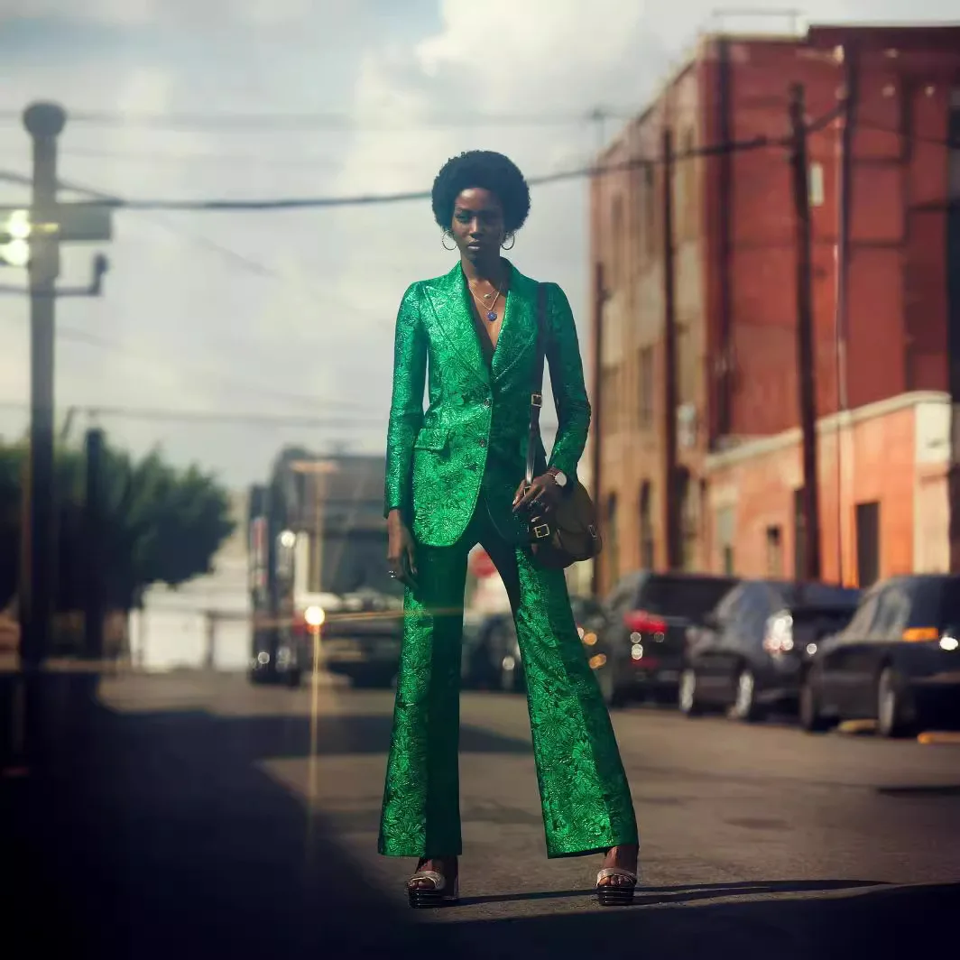 Green 3D embroidered suit performance suit stage performance jacket traf classic embroidered pattern ropa mujer vestidos traf
Green 3D embroidered suit performance suit stage performance jacket traf classic embroidered pattern ropa mujer vestidos traf