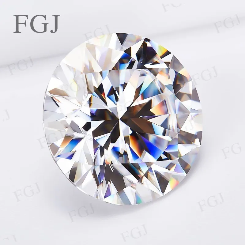 0.1ct-13ct Round Brilliant Cut D Color VVS1 Moissanite Stone Loose Gemstones Factory Wholesale Fine Jewelry Making DIY Design
0.1ct-13ct Round Brilliant Cut D Color VVS1 Moissanite Stone Loose Gemstones Factory Wholesale Fine Jewelry Making DIY Design