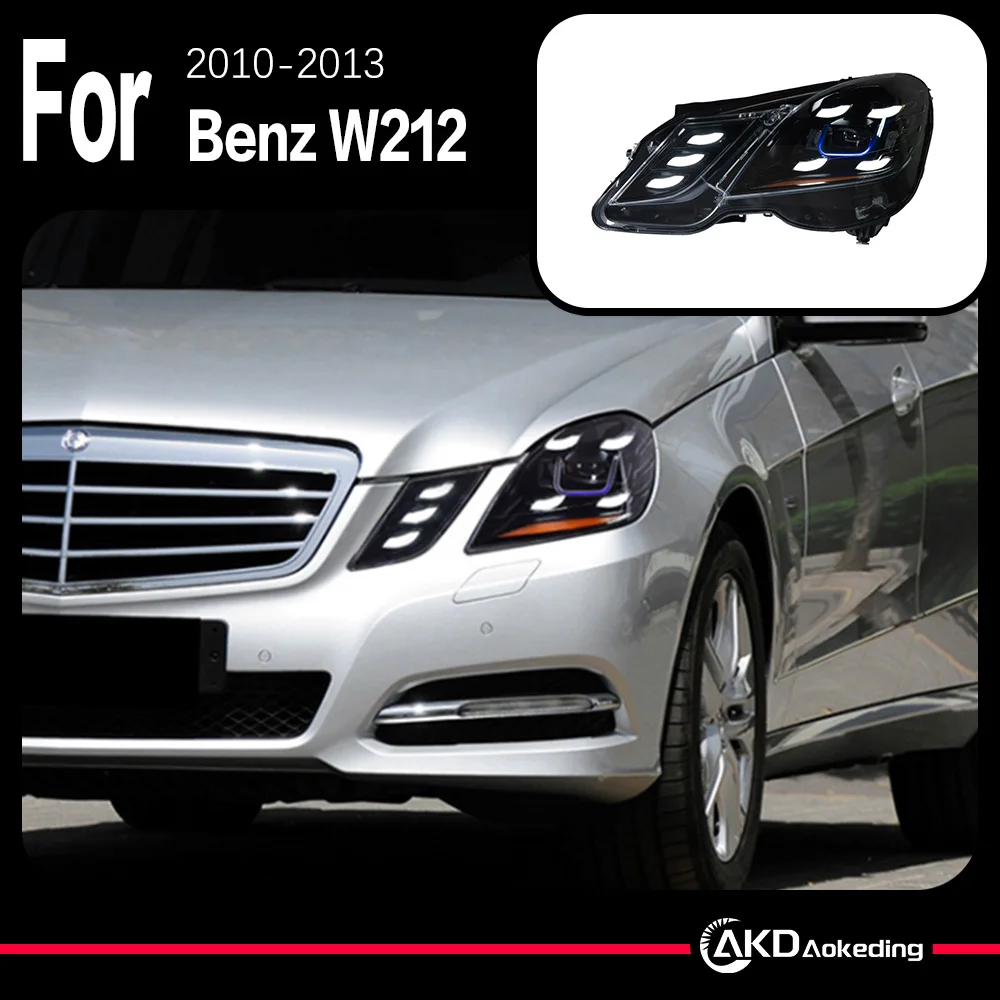 2 шт. AKD модель автомобиля фара для Benz E-Class W212 2009-2013 светодиодная фара светодиодная DRL автоаксессуары
2 шт. AKD модель автомобиля фара для Benz E-Class W212 2009-2013 светодиодная фара светодиодная DRL автоаксессуары