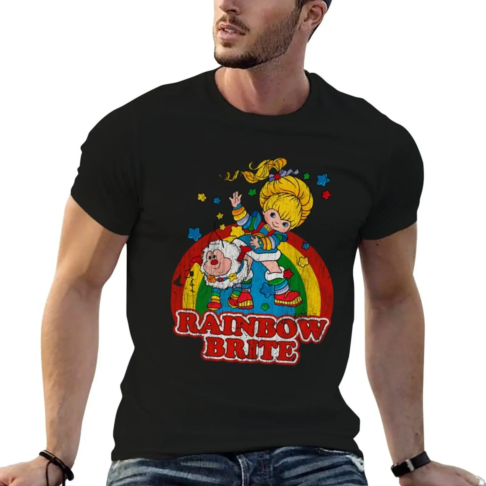 Distressed Rainbow T-Shirt Blouse Aesthetic clothing summer 2025 t shirts for men graphic
Distressed Rainbow T-Shirt Blouse Aesthetic clothing summer 2025 t shirts for men graphic