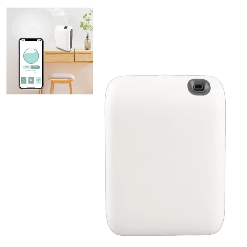 Smart Aromatherapy Diffuser With APP Remote Control Automatic Shut Off Timing 300ML Essential Oil Humidifier For Home Office