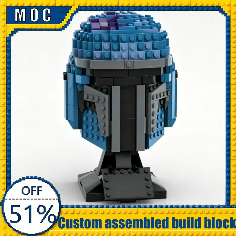 NEW 648 PCS Customize Technology Blue Helmet Display Model Building Blocks DIY Assembly Toy Educational Learning Birthday Gift
NEW 648 PCS Customize Technology Blue Helmet Display Model Building Blocks DIY Assembly Toy Educational Learning Birthday Gift
