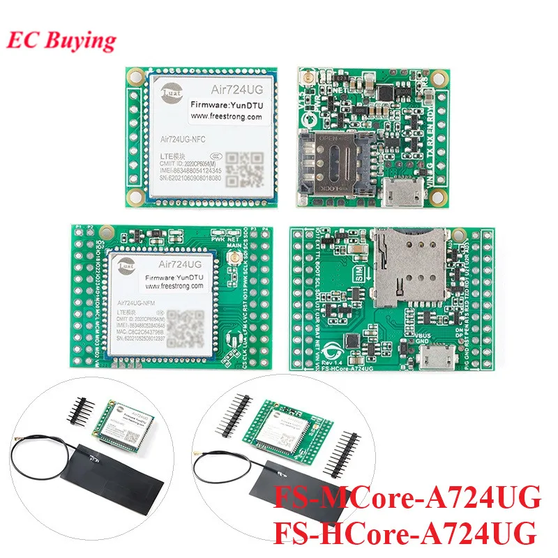 Air724UG (YunDTU) 4G Полный модуль Netcom Cat.1 Плата разработки ядра Беспроводная связь LTE STM32 Маршрутизирующий MQTT Luat Secondar
Air724UG (YunDTU) 4G Полный модуль Netcom Cat.1 Плата разработки ядра Беспроводная связь LTE STM32 Маршрутизирующий MQTT Luat Secondar