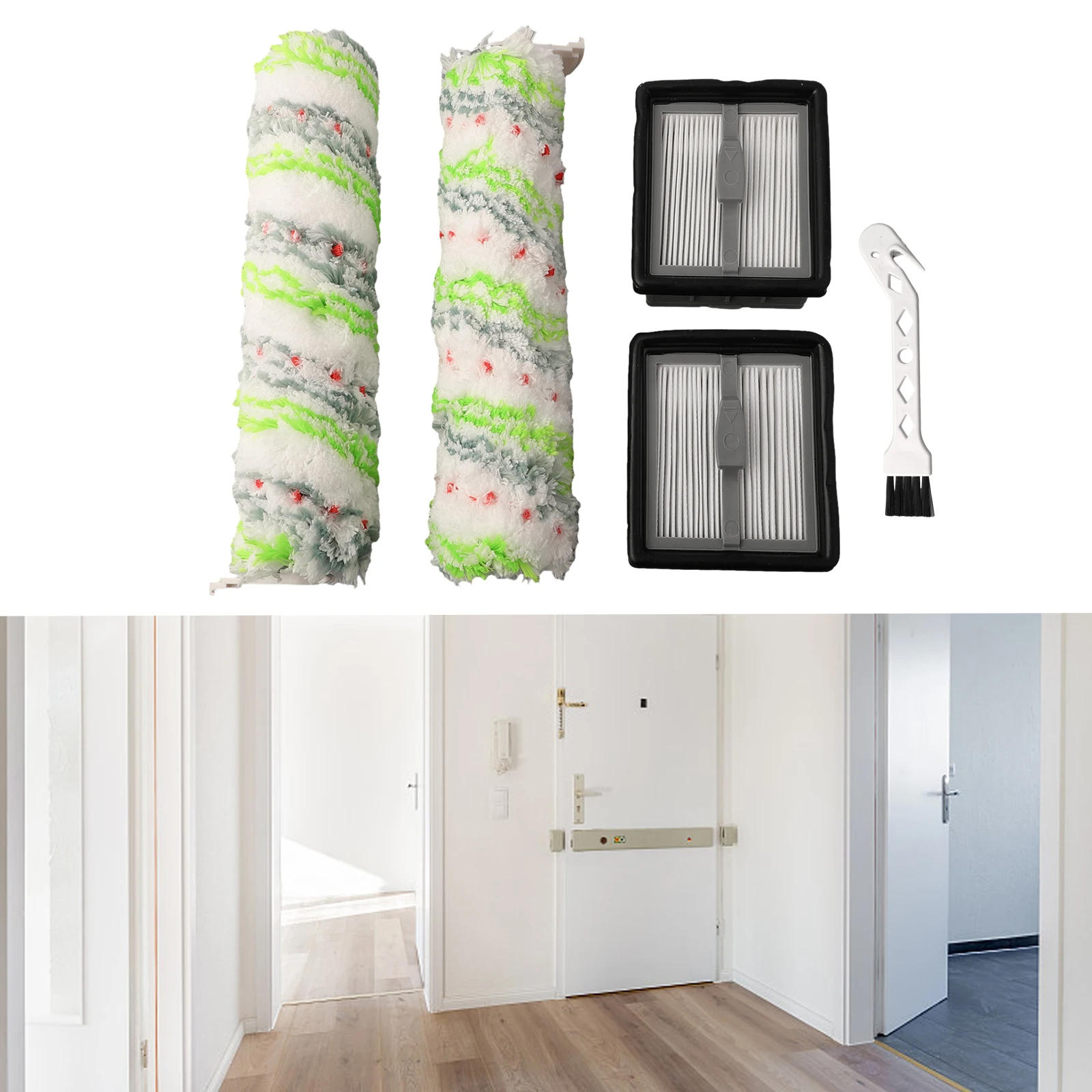 Roller Brush Filters Household Stable Light Weight Multi-Surface Non Deformation Vacuum Cleaner Wear Resistant
Roller Brush Filters Household Stable Light Weight Multi-Surface Non Deformation Vacuum Cleaner Wear Resistant