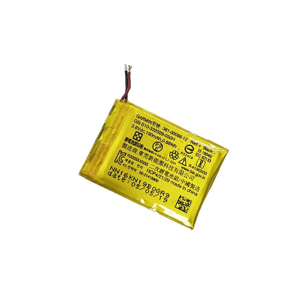 Li-ion Battery For GARMIN Fenix 6S Fenix 6S Sapphire Fenix 6S Pro Rechargeable Li-ion Battery 361-00086-12 Part Replacement
Li-ion Battery For GARMIN Fenix 6S Fenix 6S Sapphire Fenix 6S Pro Rechargeable Li-ion Battery 361-00086-12 Part Replacement
