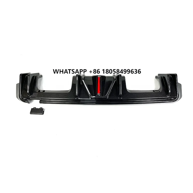 Exterior Accessories AK Style LED Diffuser Carbon Fiber Rear Bumper Lip Spoiler Rear Diffuser for G80 M3 G82 M4 2021+
Exterior Accessories AK Style LED Diffuser Carbon Fiber Rear Bumper Lip Spoiler Rear Diffuser for G80 M3 G82 M4 2021+