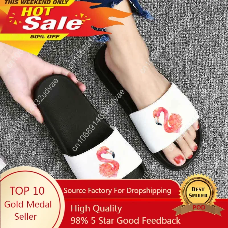 Cute Flamingo Women Slippers shoes woman Fashion Beach Slides Flat Heels Flip Flops House Slides Shoes Non-slip Sandalias Mujer
Cute Flamingo Women Slippers shoes woman Fashion Beach Slides Flat Heels Flip Flops House Slides Shoes Non-slip Sandalias Mujer