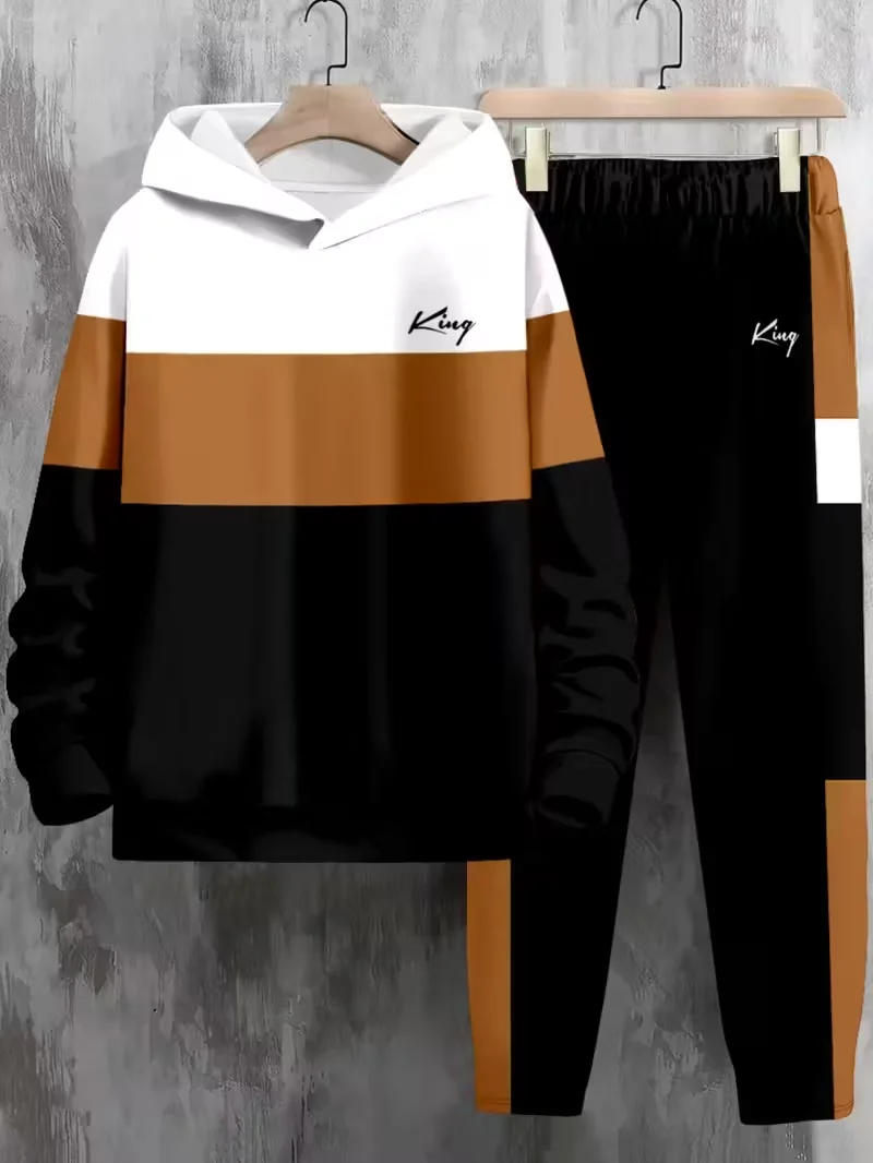 Autumn and Winter Men Hoodie Set with K Print Fashion Hoodie Set for Street Sports Quick Drying and Breathable Hoodie Set
Autumn and Winter Men Hoodie Set with K Print Fashion Hoodie Set for Street Sports Quick Drying and Breathable Hoodie Set