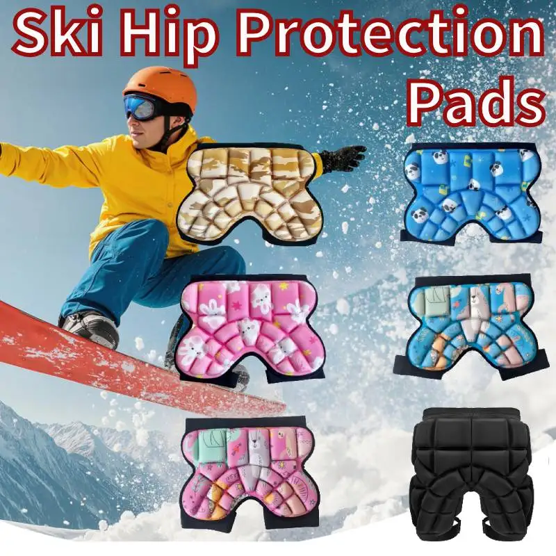 Kids Snowboard Padded Pant Thickened 3D Padded Hip Protective Short Shock Absorbing Adjustable Skateboard Butt Pad for Skating
Kids Snowboard Padded Pant Thickened 3D Padded Hip Protective Short Shock Absorbing Adjustable Skateboard Butt Pad for Skating