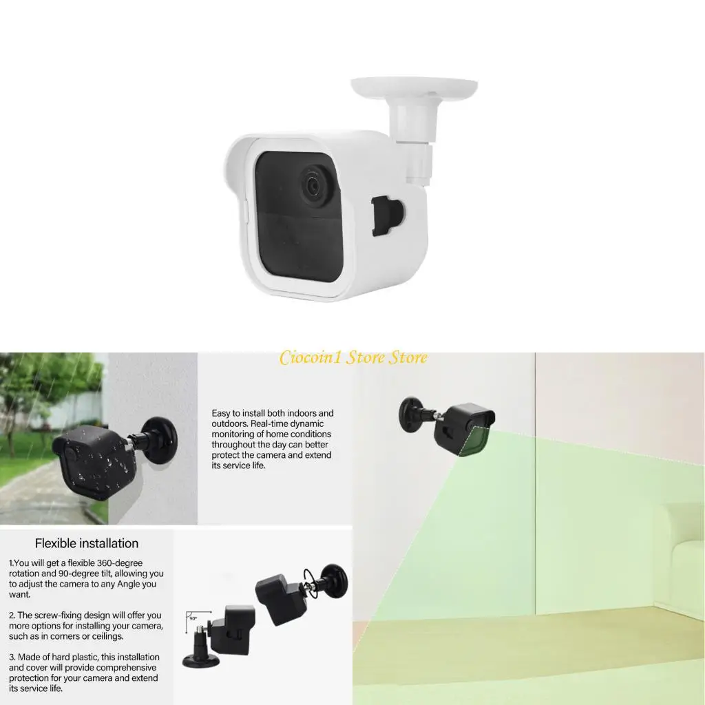 A3PC Security Camera Rack Enhancing Durability 360 Adjustable Bracket For Outdoor XT2
A3PC Security Camera Rack Enhancing Durability 360 Adjustable Bracket For Outdoor XT2