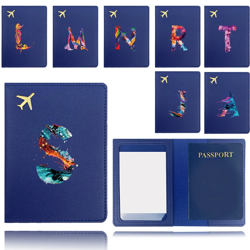 Pu Passport Case Travel Airplane Passport Cover Pocket Passport Clip Business Credit Card Organizer Cover Paint Letter Pattern
Pu Passport Case Travel Airplane Passport Cover Pocket Passport Clip Business Credit Card Organizer Cover Paint Letter Pattern