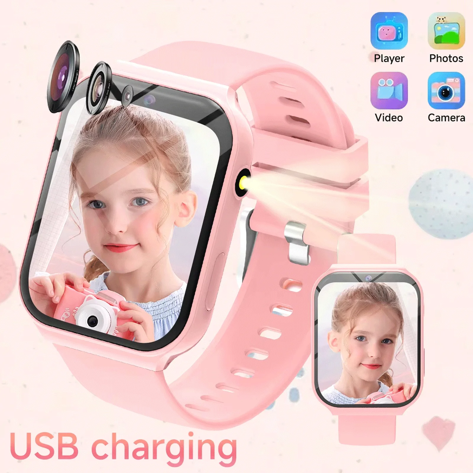2026 New Kids Smart Watch, Children's Game Watch,, Ultra-Low Power Chip, Features Pedometer, Camera, Flashlight, Sleep Monitorin
2026 New Kids Smart Watch, Children's Game Watch,, Ultra-Low Power Chip, Features Pedometer, Camera, Flashlight, Sleep Monitorin