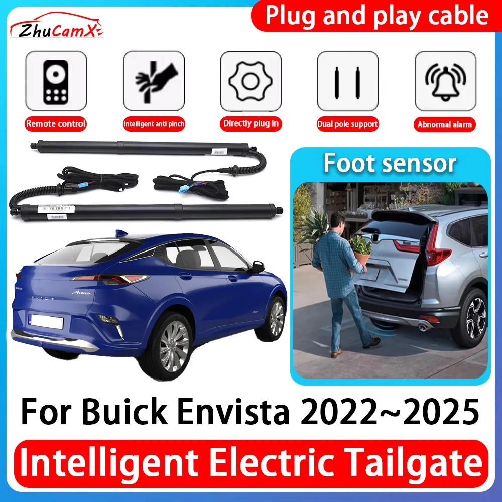 ZhuCamX Car Power Trunk Electric Suction Tailgate Intelligent Tail Gate Lift Strut For Buick Envista 2022~2025
ZhuCamX Car Power Trunk Electric Suction Tailgate Intelligent Tail Gate Lift Strut For Buick Envista 2022~2025
