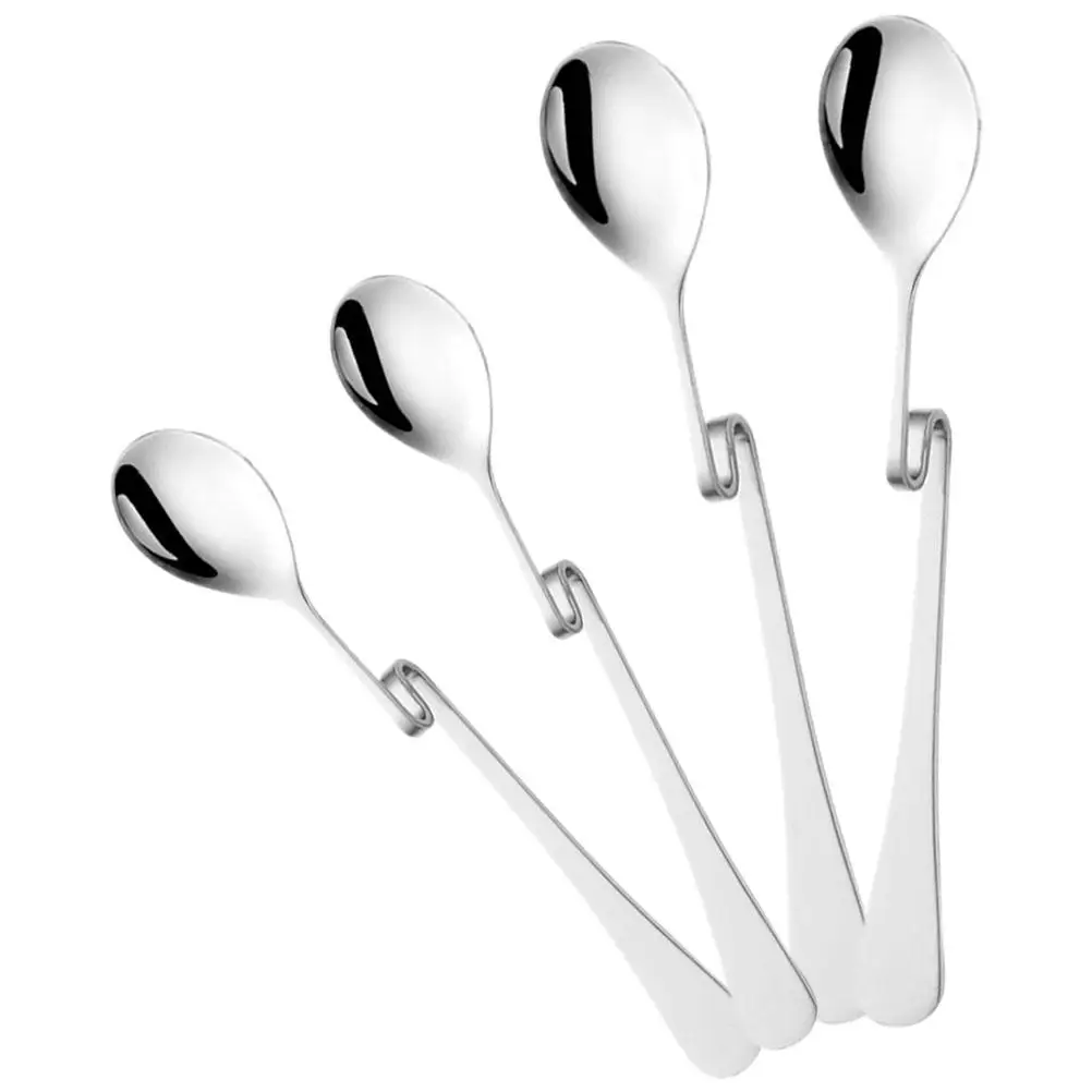 4 Pcs Coffee Spoon Stir Spoons Stainless Steel Dessert Tableware Stirring Honey Ice Cream Mixing
4 Pcs Coffee Spoon Stir Spoons Stainless Steel Dessert Tableware Stirring Honey Ice Cream Mixing