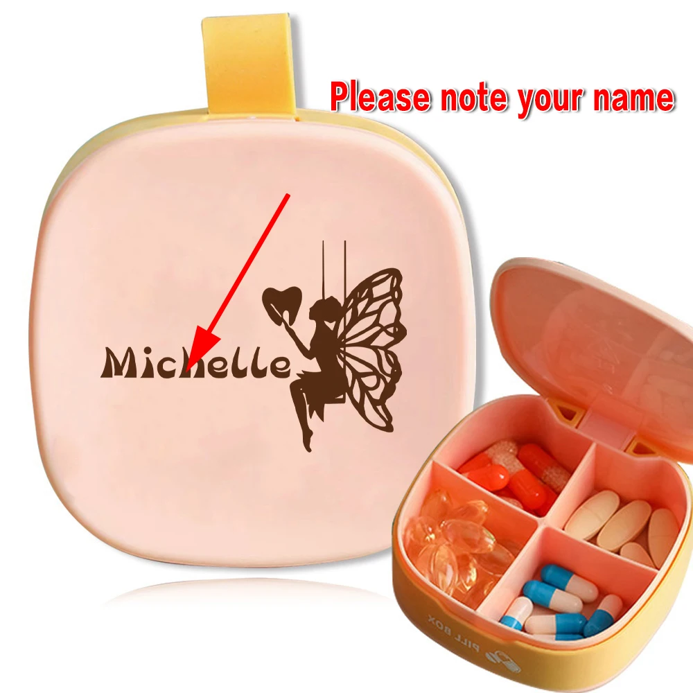 Customized Name Pill Storage Box Leakproof Medicine Organizer Compact Case Durable Travel Dispenser Personalized Holder Pocket
Customized Name Pill Storage Box Leakproof Medicine Organizer Compact Case Durable Travel Dispenser Personalized Holder Pocket
