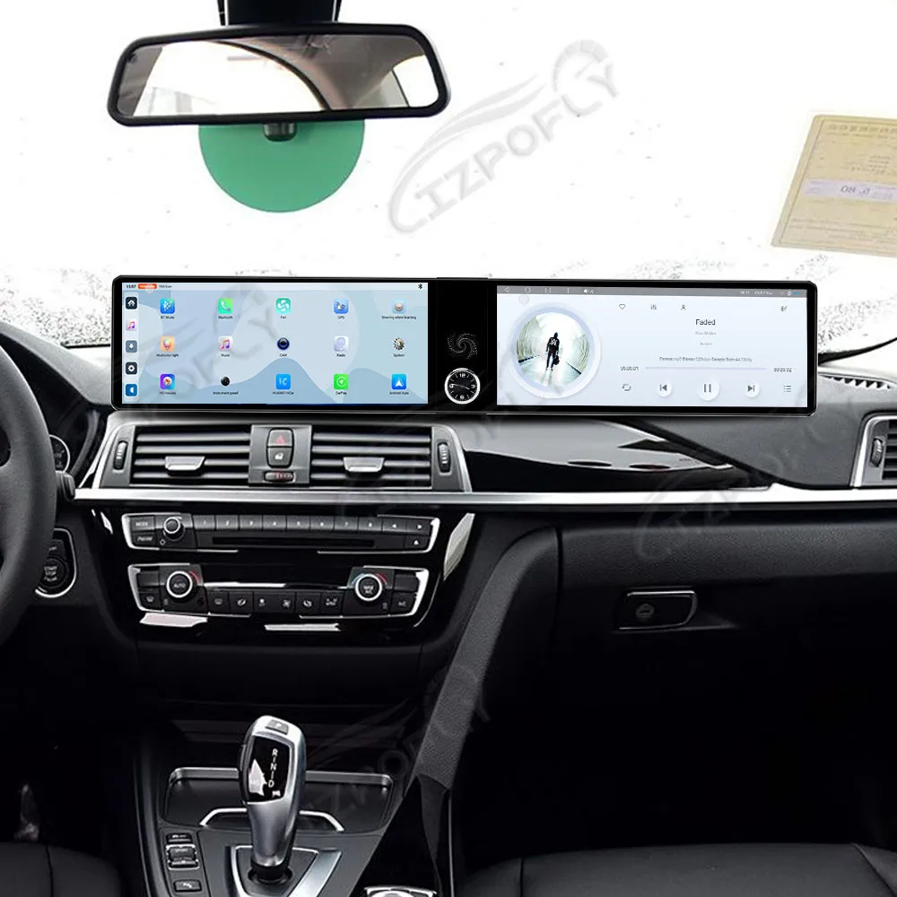 12.3 Inch Dual Screen Car Radio Android For BMW 3/4 Series NBT 2013-2017/EVO 2018-2019 CarPlay GPS Navigation Stereo Head Unit
12.3 Inch Dual Screen Car Radio Android For BMW 3/4 Series NBT 2013-2017/EVO 2018-2019 CarPlay GPS Navigation Stereo Head Unit