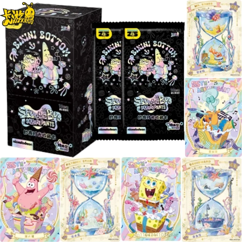 KAYOU Genuine SpongeBob SquarePants Card Bonus Pack Issue 2th Collectible Cards Anime Merchandise Toys Children's Holiday Gifts
KAYOU Genuine SpongeBob SquarePants Card Bonus Pack Issue 2th Collectible Cards Anime Merchandise Toys Children's Holiday Gifts