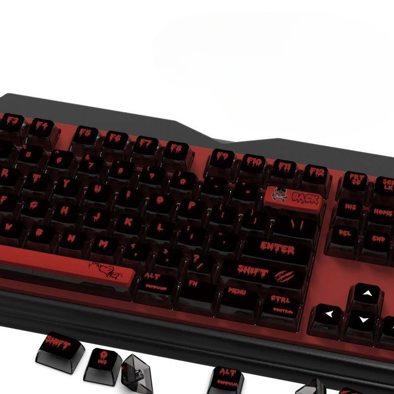 Knight custom mechanical e-sports material adaptation cute full set of personalized keyboard caps
Knight custom mechanical e-sports material adaptation cute full set of personalized keyboard caps