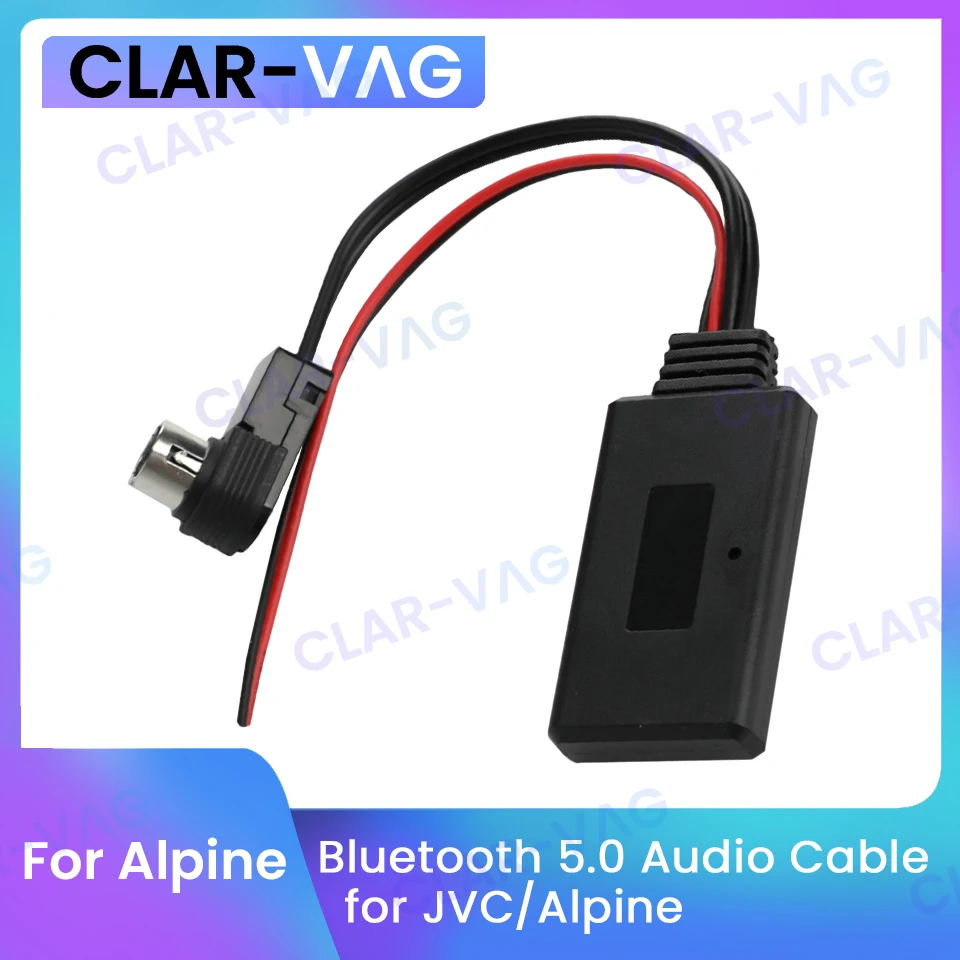 Bluetooth 5.0 Module Receiver Adapter Radio Stereo AUX Cable Adapter for JVC/Alpine KCA-121B Ai-net CDA-9857 Radio
Bluetooth 5.0 Module Receiver Adapter Radio Stereo AUX Cable Adapter for JVC/Alpine KCA-121B Ai-net CDA-9857 Radio