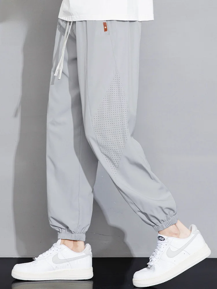 Rn Ice Silk Men's Casual Pants Summer Thin Large Size Sports Qui Dry Nine Points Loose Fit Faionable Urban Sle
Rn Ice Silk Men's Casual Pants Summer Thin Large Size Sports Qui Dry Nine Points Loose Fit Faionable Urban Sle