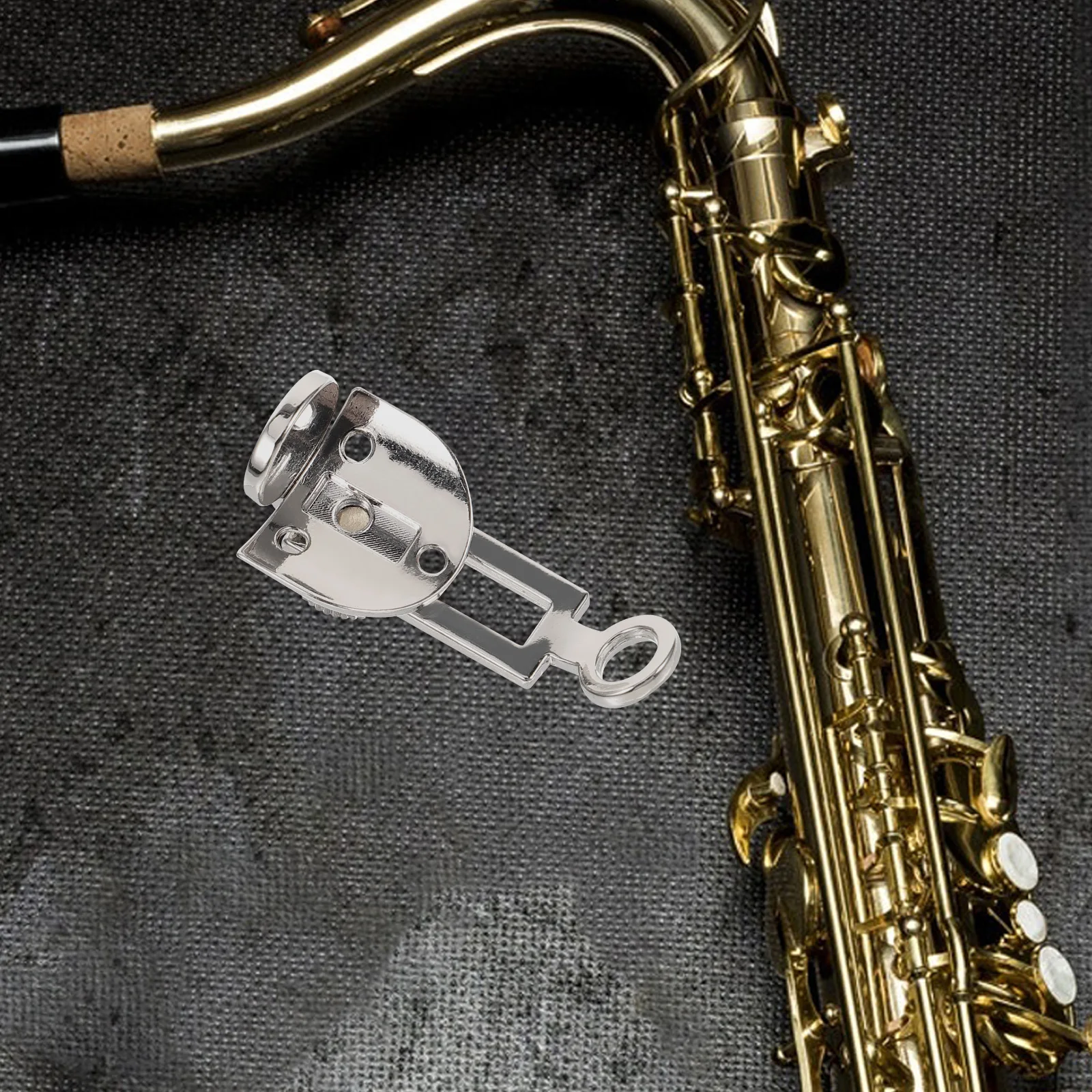 Adjustable Clarinet Thumb Rest Zinc Alloy Finger Protector Reduce Finger Pressure Comfortable Play Clarinet Instrument Accessory