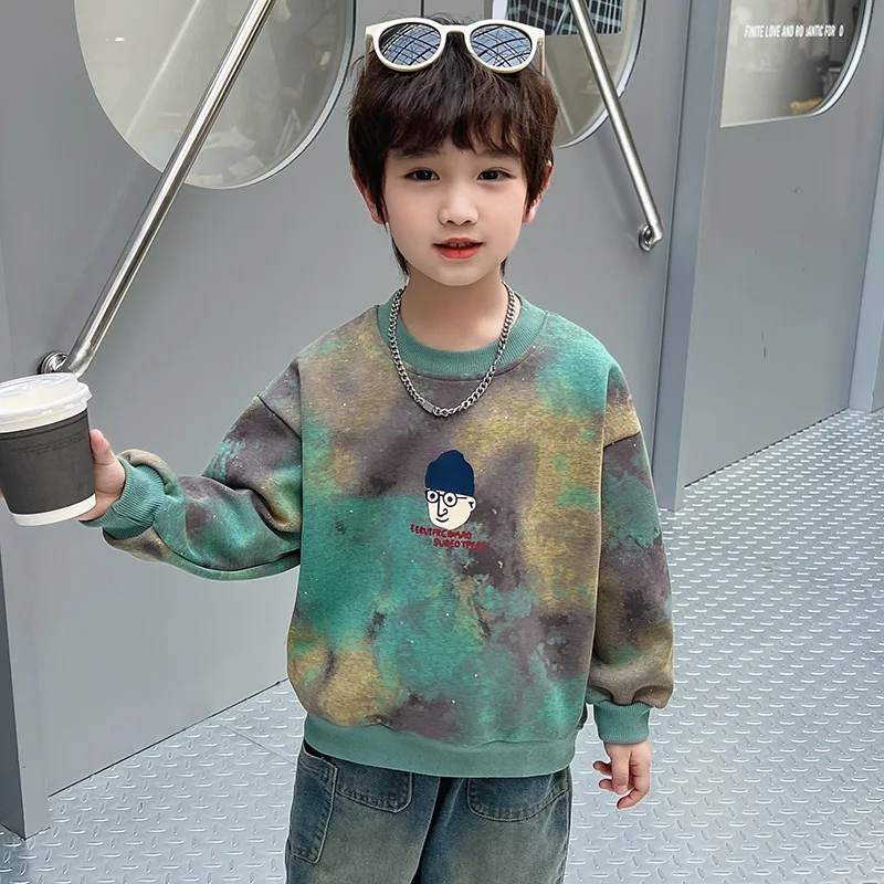 Baby Boys Long Sleeve Pullover Sweatshirt Children Spring Autumn Cartoon Coat Kids Sportswear Toddler Casual Clothing 2 To 11 Y
Baby Boys Long Sleeve Pullover Sweatshirt Children Spring Autumn Cartoon Coat Kids Sportswear Toddler Casual Clothing 2 To 11 Y