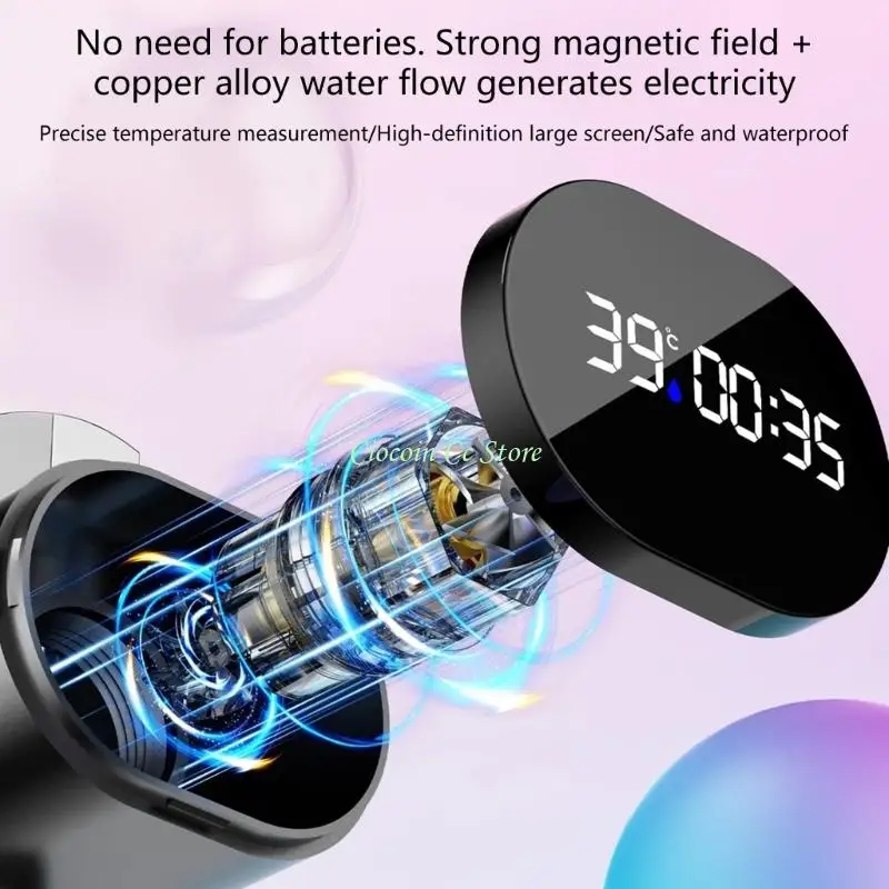 X90F Universal Water Temperature Timer Simple Installation 68mm for Most Showers
X90F Universal Water Temperature Timer Simple Installation 68mm for Most Showers