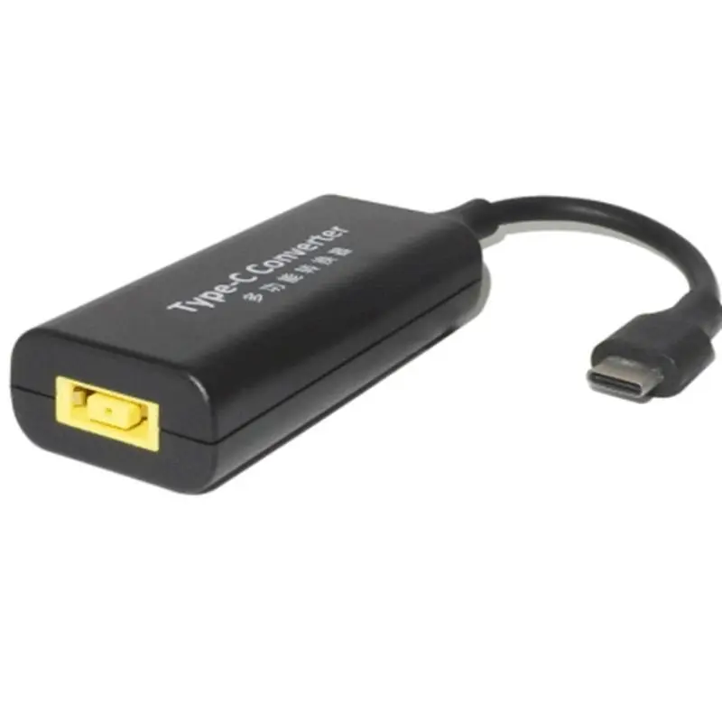 Адаптер-конвертер питания AB25 DC с квадратным разъемом на USB Type-C для зарядного устройства ноутбука Lenovo
Адаптер-конвертер питания AB25 DC с квадратным разъемом на USB Type-C для зарядного устройства ноутбука Lenovo