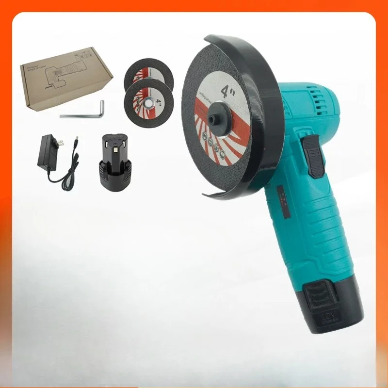 Electric mini angle grinder, four-inch grinding machine, light and portable, multi-functional household
Electric mini angle grinder, four-inch grinding machine, light and portable, multi-functional household