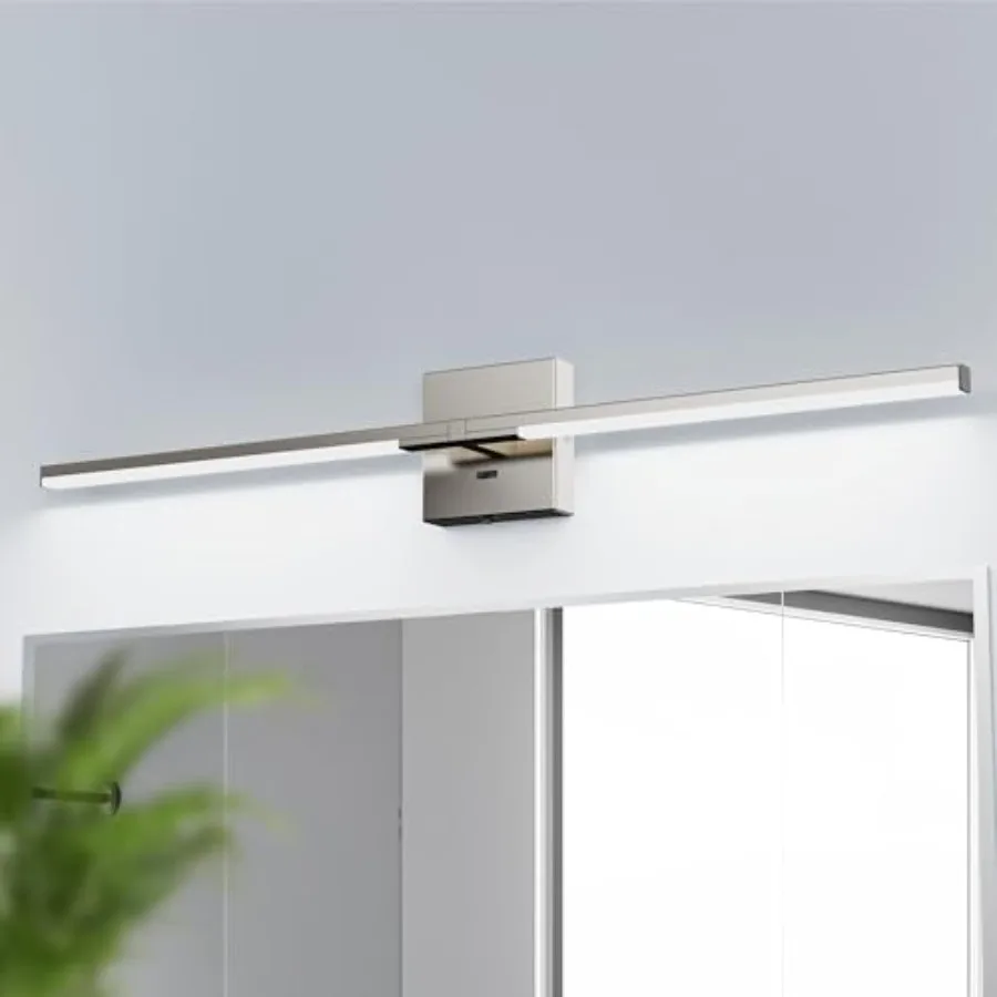 Modern Bathroom Vanity Light Built-in Dimmer 1450LM Dimmable 5CCT Led Bath Lights Bar Vanity Light for Bathroom Mirror Cabets B
Modern Bathroom Vanity Light Built-in Dimmer 1450LM Dimmable 5CCT Led Bath Lights Bar Vanity Light for Bathroom Mirror Cabets B
