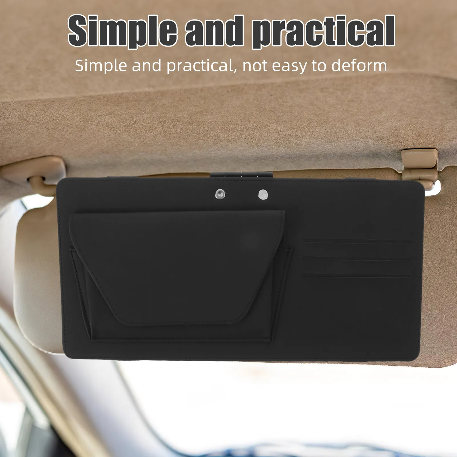 Sun Visor Sunglasses Organizer Clip for Car Black Auto Visor Storage Bag Eyeglass Pouch Travel Dashboard Accessory Efficient Uv
Sun Visor Sunglasses Organizer Clip for Car Black Auto Visor Storage Bag Eyeglass Pouch Travel Dashboard Accessory Efficient Uv