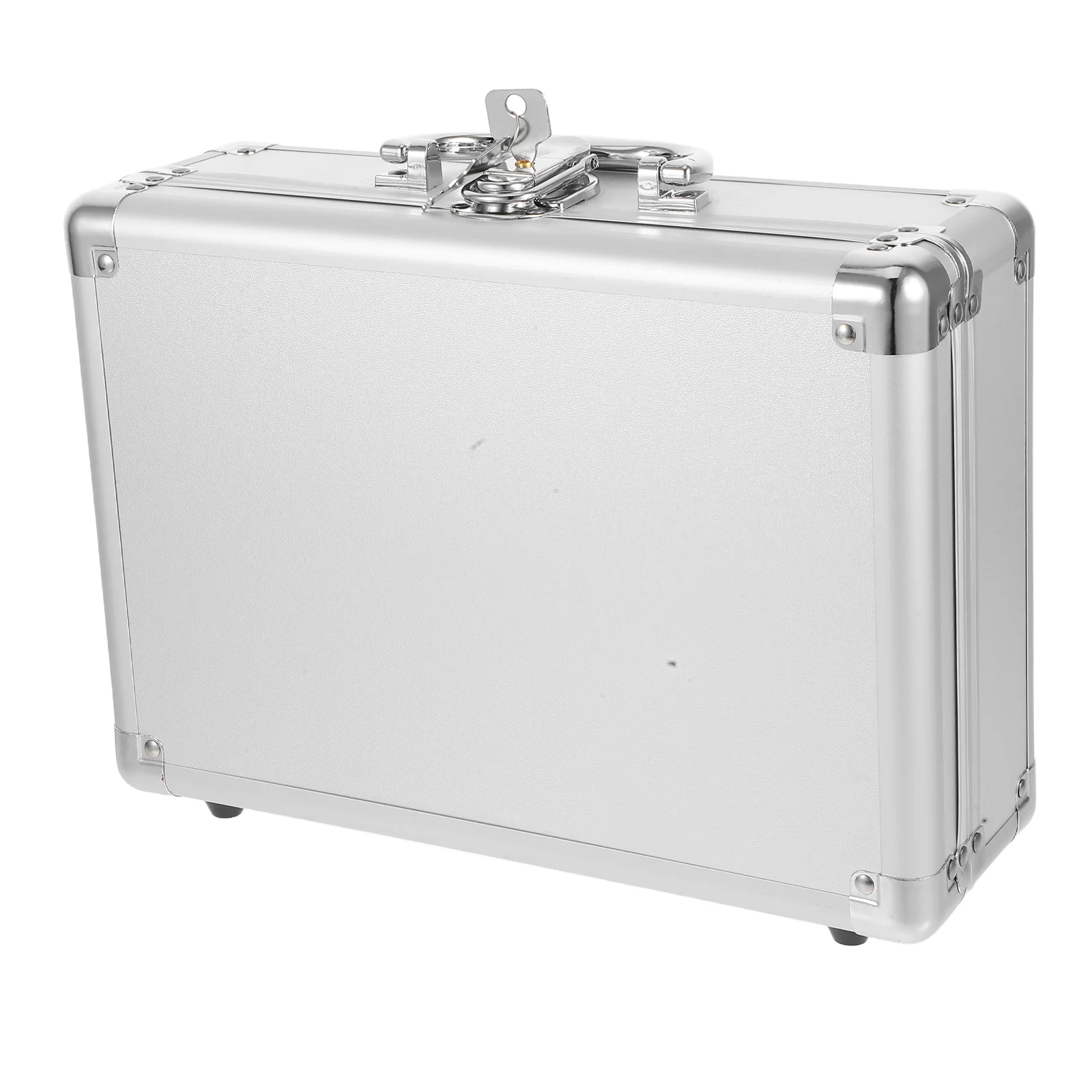 Padded Suitcase Suitcases Briefcases for Men Messenger Silver Aluminum Alloy Metal Man
Padded Suitcase Suitcases Briefcases for Men Messenger Silver Aluminum Alloy Metal Man